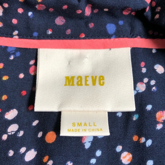 SOLDAnthropologie Maeve Cap Sleeve Raffine Blouse - Picture 6 of 8